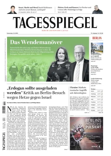 Der Tagesspiegel - 02 十一月 2023