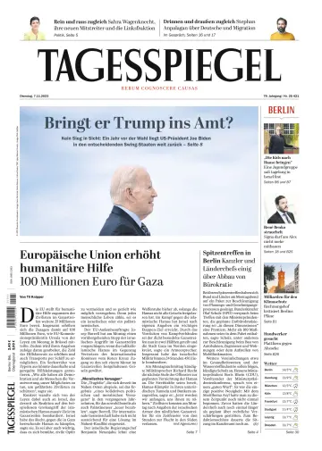Der Tagesspiegel - 07 十一月 2023