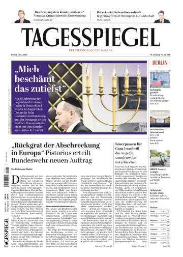 Der Tagesspiegel - 10 十一月 2023