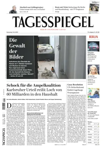 Der Tagesspiegel - 16 十一月 2023