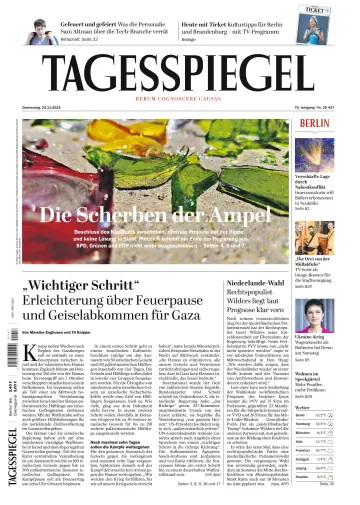 Der Tagesspiegel - 23 十一月 2023