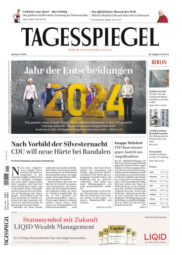 Der Tagesspiegel - 02 一月 2024