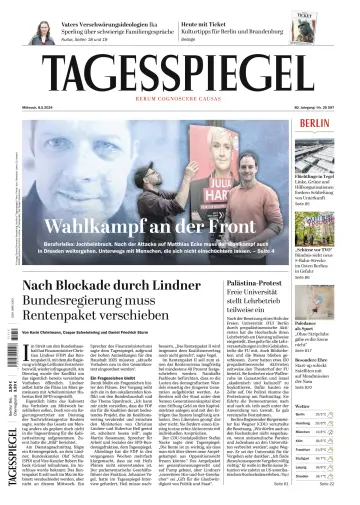 Der Tagesspiegel - 08 maio 2024
