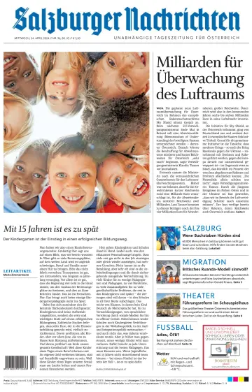 Salzburger Nachrichten - 24 Apr 2024