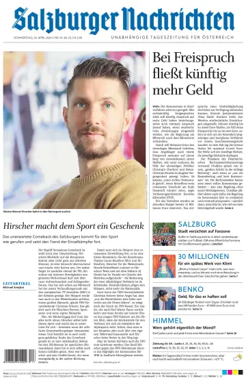 Salzburger Nachrichten - 25 Apr. 2024