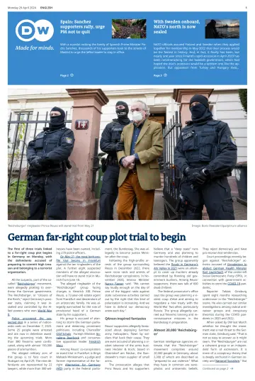 Deutsche Welle (English edition) - 29 Apr. 2024
