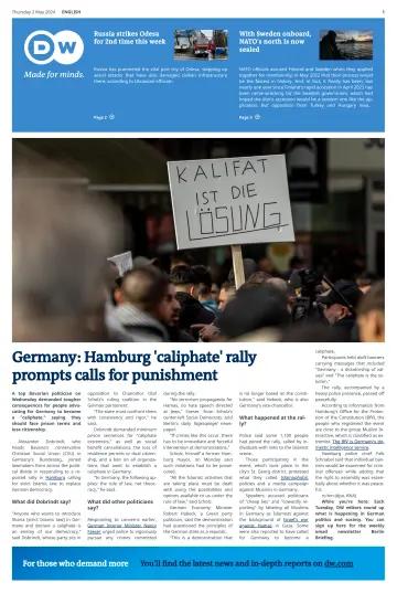 Deutsche Welle (English edition) - 2 May 2024