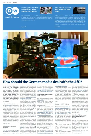 Deutsche Welle (English edition) - 3 May 2024