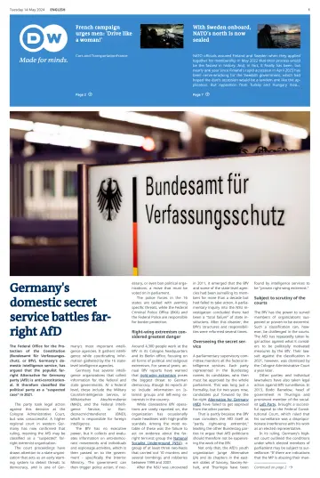 Deutsche Welle (English edition) - 14 Mai 2024