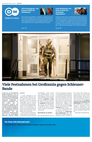 Deutsche Welle (Deutsche ausgabe) - 22 Feb 2024