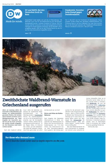 Deutsche Welle (Deutsche ausgabe) - 08 abr. 2024