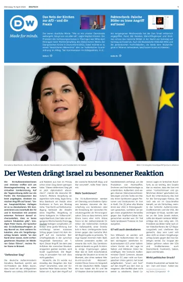 Deutsche Welle (Deutsche ausgabe) - 16 Apr. 2024