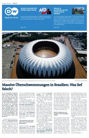 Deutsche Welle (Deutsche ausgabe) - 17 五月 2024