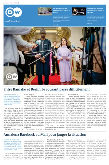 Deutsche Welle (French Edition) - 14 Apr 2022