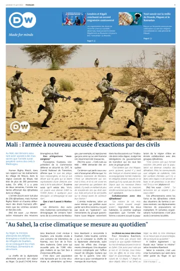 Deutsche Welle (French Edition) - 15 Apr 2022