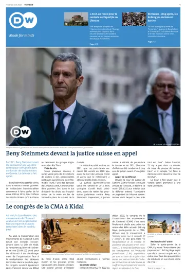 Deutsche Welle (French Edition) - 30 Aug 2022