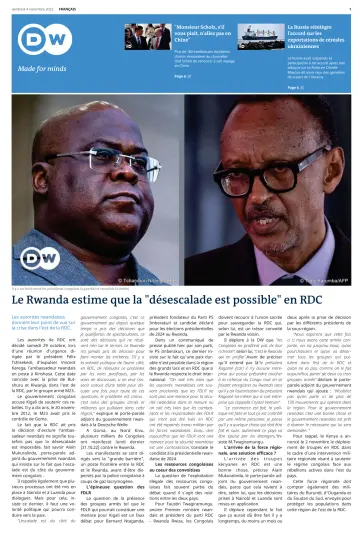 Deutsche Welle (French Edition) - 4 Nov 2022