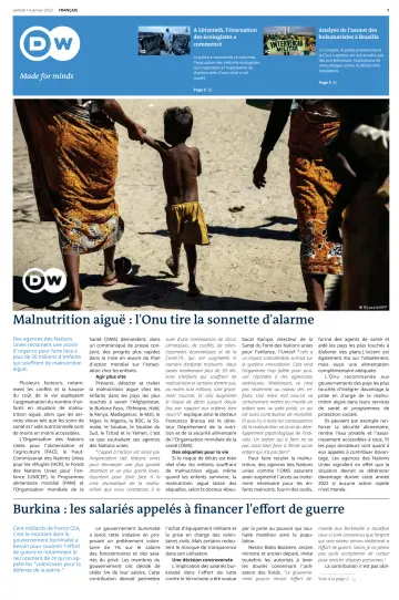Deutsche Welle (French Edition) - 14 Jan 2023