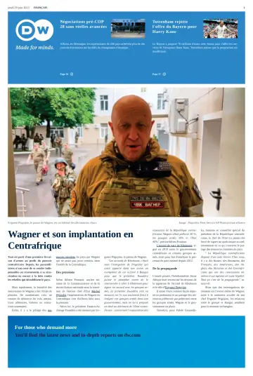 Deutsche Welle (French Edition) - 29 Jun 2023