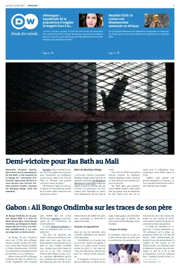 Deutsche Welle (French Edition) - 15 Jul 2023