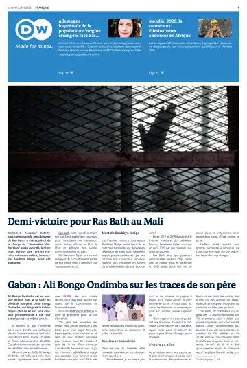 Deutsche Welle (French Edition) - 17 Jul 2023