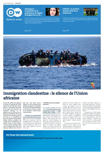 Deutsche Welle (French Edition) - 25 Jul 2023