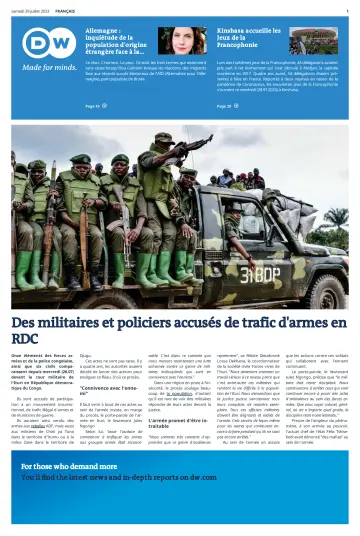 Deutsche Welle (French Edition) - 29 Jul 2023