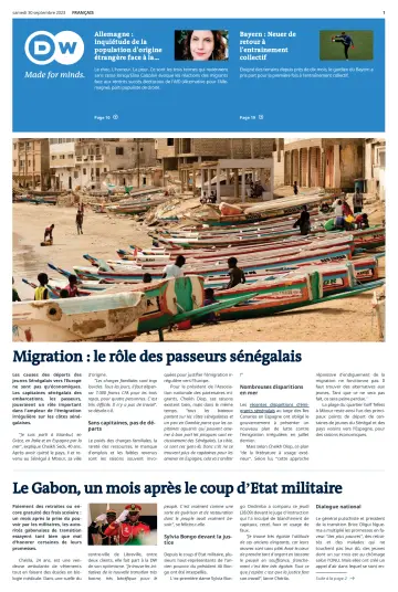 Deutsche Welle (French Edition) - 30 Sep 2023