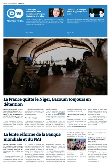 Deutsche Welle (French Edition) - 14 Oct 2023