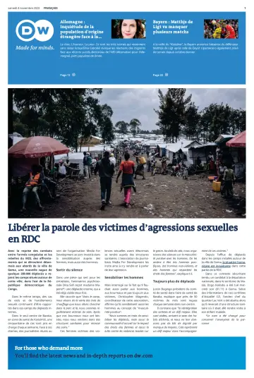 Deutsche Welle (French Edition) - 4 Nov 2023