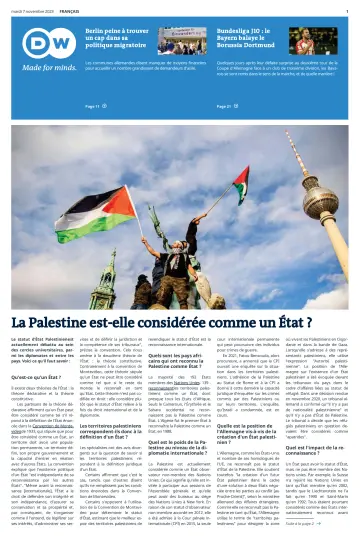 Deutsche Welle (French Edition) - 7 Nov 2023