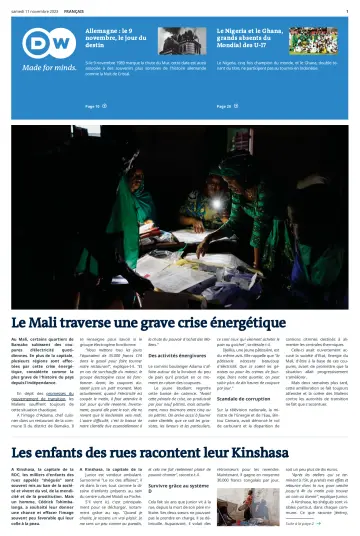 Deutsche Welle (French Edition) - 11 Nov 2023