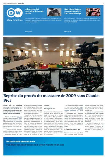 Deutsche Welle (French Edition) - 14 Nov 2023