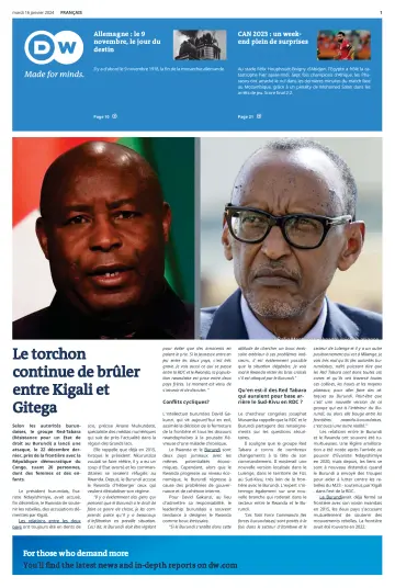 Deutsche Welle (French Edition) - 16 Jan 2024