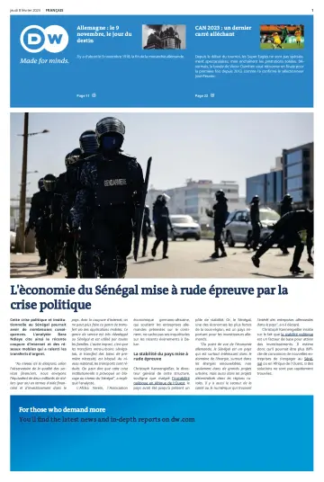 Deutsche Welle (French Edition) - 8 Feb 2024