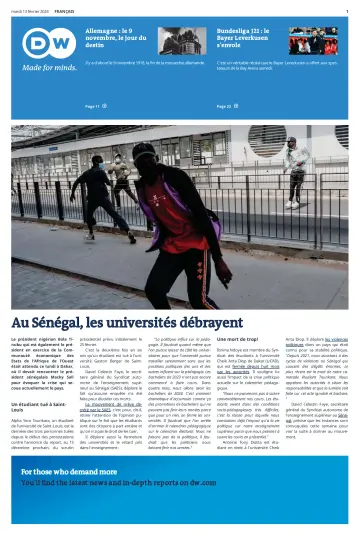 Deutsche Welle (French Edition) - 13 Feb 2024