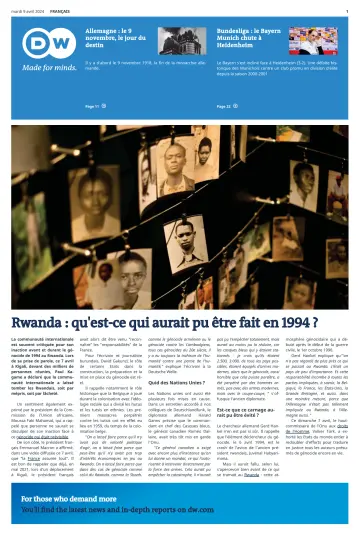 Deutsche Welle (French Edition) - 9 Apr 2024