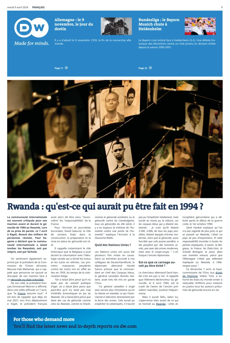 Deutsche Welle (French Edition)