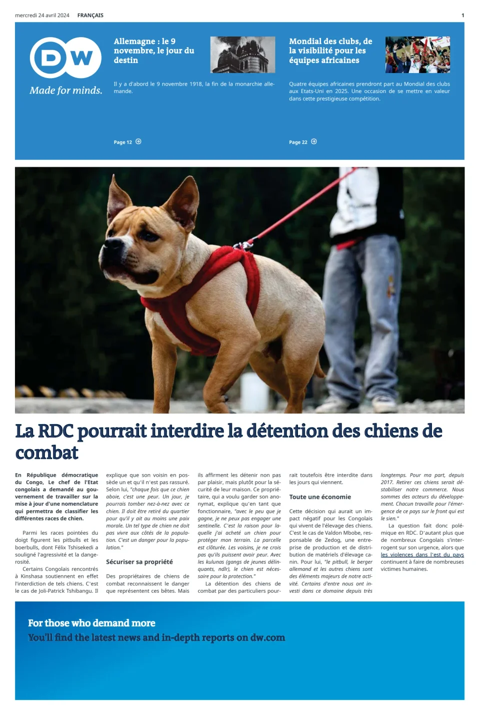 Deutsche Welle (French Edition)