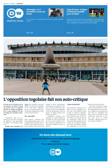 Deutsche Welle (French Edition) - 11 May 2024