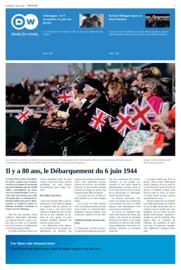 Deutsche Welle (French Edition) - 7 Jun 2024