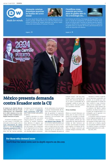 Deutsche Welle (Edición en español) - 12 abril 2024