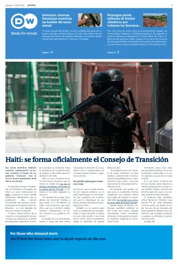 Deutsche Welle (Edición en español) - 13 апр. 2024