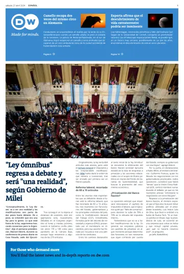 Deutsche Welle (Edición en español) - 27 апр. 2024