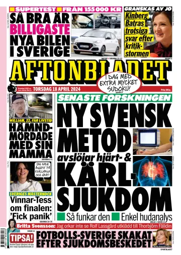 Aftonbladet - 18 四月 2024