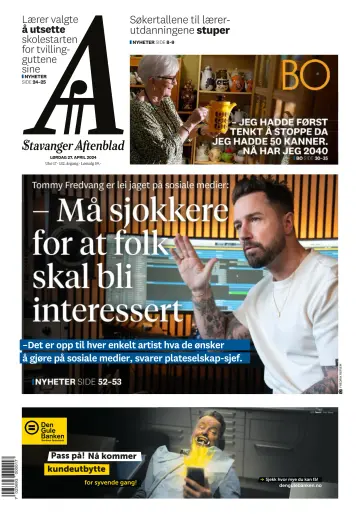 Stavanger Aftenblad - 27 Apr. 2024