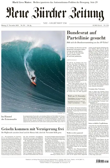 Neue Zürcher Zeitung - 27 Nov 2023