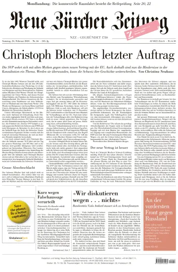 Neue Zürcher Zeitung - 24 Feb 2024