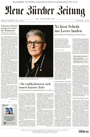 Neue Zürcher Zeitung - 17 4월 2024