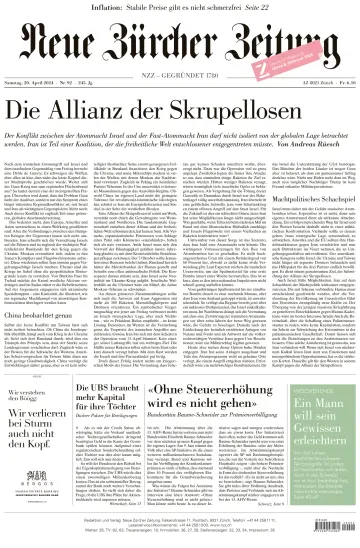 Neue Zürcher Zeitung - 20 Apr 2024